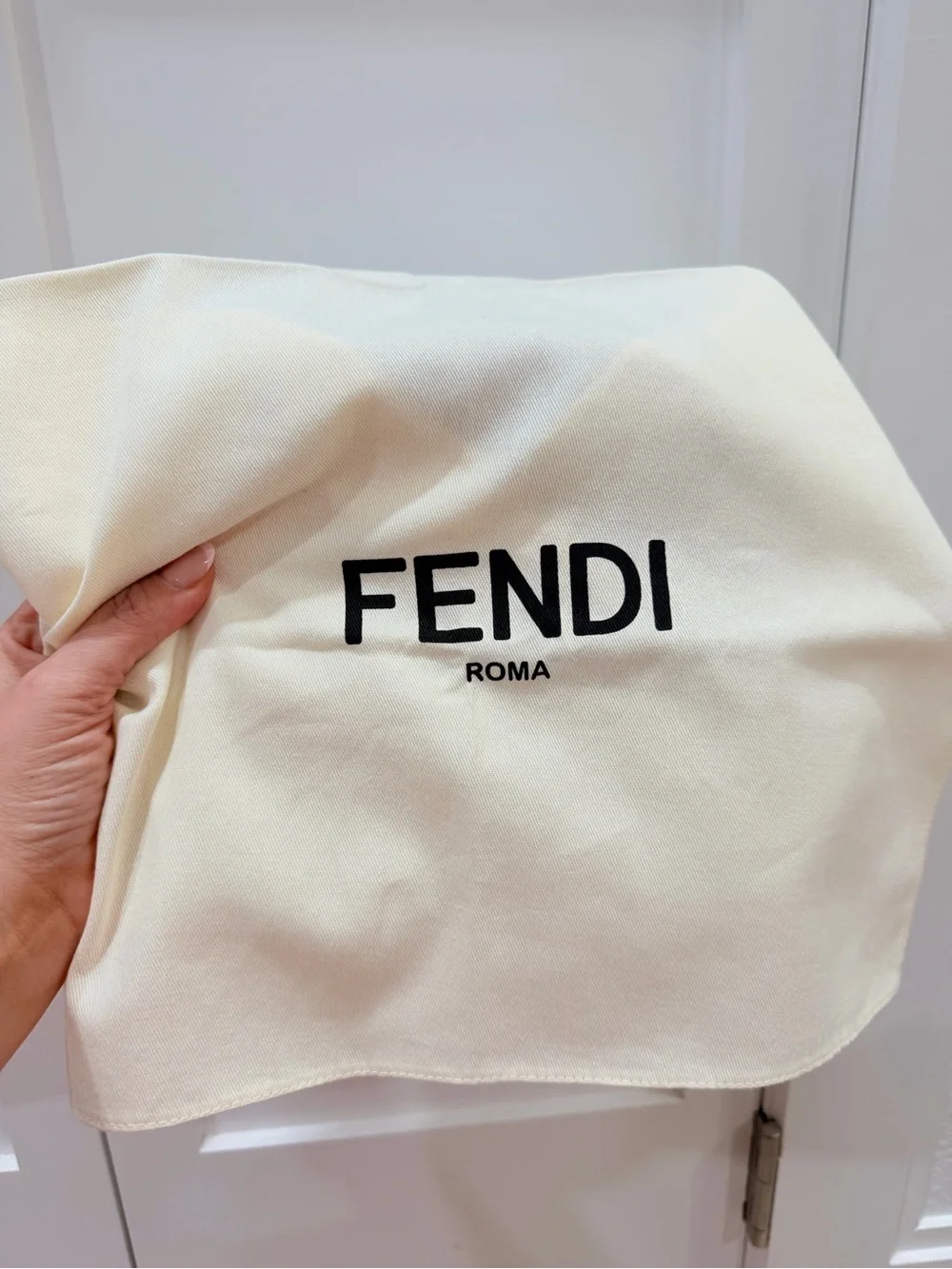Fendi Black Leather Mini Backpack with Multicolor Floral Embroidery + Dust Bag
